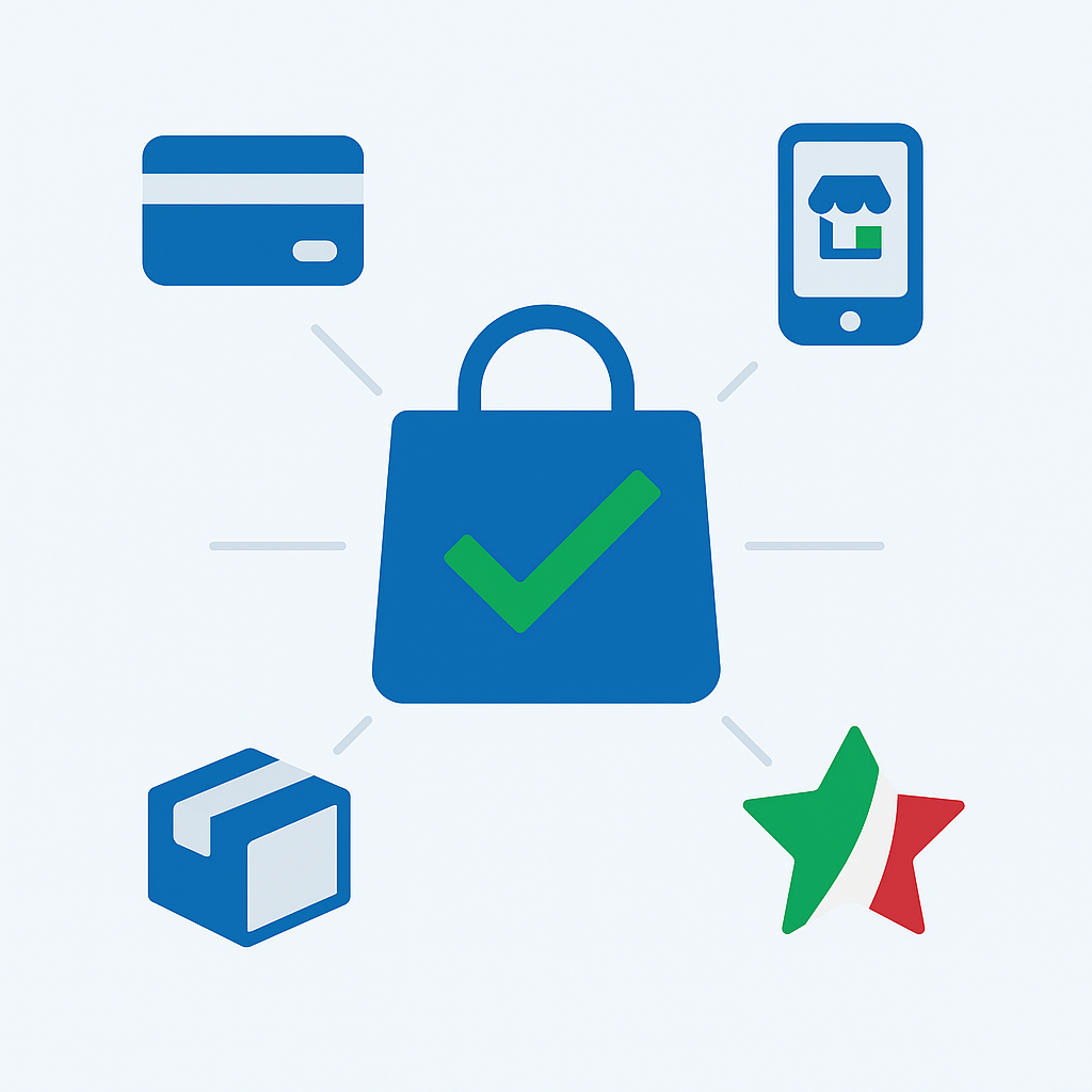 E-commerce Shopify in Italia: La Guida Completa per Vendere Online nel 2026 — Archivio Blog Noventra E-commerce Shopify in Italia: La Guida Completa per Vendere Online nel 2026 — Articolo Archivio Blog Noventra Napoli | Guida E-commerce